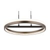 Globo lighting Della hanging light LED black, 1-light source