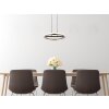 Globo lighting Della hanging light LED black, 1-light source