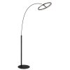 Globo lighting Della floor lamp LED black, 1-light source
