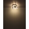 Globo lighting Kuni ceiling light LED grey, 1-light source, Remote control
