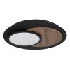 Globo lighting Kory ceiling light LED black, 1-light source