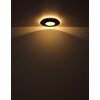 Globo lighting Kory ceiling light LED black, 1-light source
