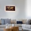 Paul Neuhaus lights MAP wall light LED gold, rust-coloured, 1-light source