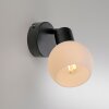 Leuchten Direkt lights LOKI wall and ceiling light LED black, 1-light source