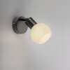 Leuchten Direkt lights LOKI wall and ceiling light LED black, 1-light source