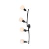 Leuchten Direkt lights LOKI ceiling light LED black, 4-light sources