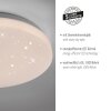 Leuchten Direkt lights URANUS ceiling light LED white, 1-light source