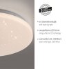 Leuchten Direkt lights URANUS ceiling light LED white, 1-light source