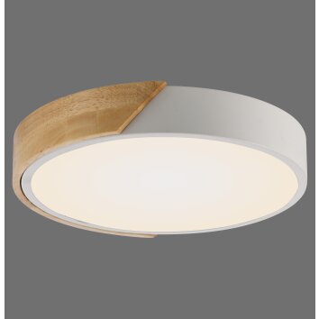Leuchten Direkt lights BILA ceiling light LED white, 1-light source