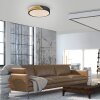 Leuchten Direkt lights BILA ceiling light LED black, 1-light source