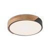 Leuchten Direkt lights BILA ceiling light LED black, 1-light source