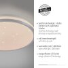 Leuchten Direkt lights KYLE ceiling light LED silver, 1-light source