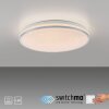 Leuchten Direkt lights KYLE ceiling light LED silver, 1-light source