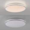 Leuchten Direkt lights KYLE ceiling light LED silver, 1-light source