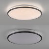 Leuchten Direkt lights KYLE ceiling light LED black, 1-light source