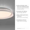 Leuchten Direkt lights SATI ceiling light LED white, 1-light source