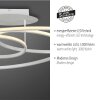 Leuchten Direkt lights LUMACA ceiling light LED white, 1-light source