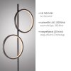 Leuchten Direkt lights RITUS floor lamp LED black, 2-light sources