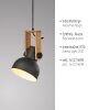 Leuchten Direkt lights 2.0 pendant light LED brown, black, 1-light source