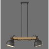 Leuchten Direkt lights 2.0 pendant light LED brown, black, 2-light sources
