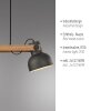 Leuchten Direkt lights 2.0 pendant light LED brown, black, 2-light sources
