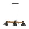 Leuchten Direkt lights 2.0 pendant light LED brown, black, 3-light sources