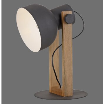 Leuchten Direkt lights 2.0 table lamp LED brown, black, 1-light source