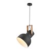Leuchten Direkt lights 2.0 pendant light LED brown, black, 1-light source