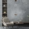 Paul Neuhaus Q-Serie Q-Rotate pendant light LED brown, 1-light source, Remote control
