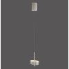 Paul Neuhaus Q-Serie Q-Rotate pendant light LED silver, 1-light source, Remote control
