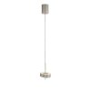 Paul Neuhaus Q-Serie Q-Rotate pendant light LED silver, 1-light source, Remote control