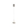Paul Neuhaus Q-Serie Q-Rotate pendant light LED silver, 1-light source, Remote control