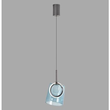 Paul Neuhaus lights Zula pendant light LED brown, 1-light source