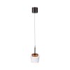 Paul Neuhaus Q-Serie Q-Kon pendant light LED brown, 1-light source, Remote control