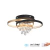 Paul Neuhaus lights Rotazo ceiling light LED gold, black, 1-light source