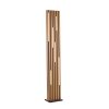 Paul Neuhaus Q-Serie Q-Akustik floor lamp LED brown, black, 1-light source, Remote control