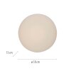 Paul Neuhaus lights Olaf wall and ceiling light LED grey, 1-light source