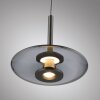 Paul Neuhaus lights Vitrum pendant light LED grey, 2-light sources