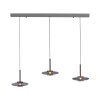 Paul Neuhaus lights Vitrum pendant light LED grey, 6-light sources