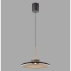 Paul Neuhaus lights E-Moon pendant light LED bronze, 2-light sources, Remote control