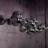 Paul Neuhaus lights E-Popup pendant light LED grey, 18-light sources, Remote control