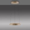 Paul Neuhaus lights E-Clipse pendant light LED bronze, 2-light sources, Remote control