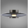 Paul Neuhaus lights Vitrum wall and ceiling light LED grey, 1-light source