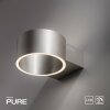 Paul Neuhaus lights Clipse wall light LED silver, 2-light sources