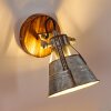 BERKELEY Wall Light dark brown, galvanized, 1-light source