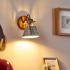 BERKELEY Wall Light dark brown, galvanized, 1-light source