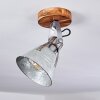 BERKELEY Ceiling Light dark brown, galvanized, 1-light source