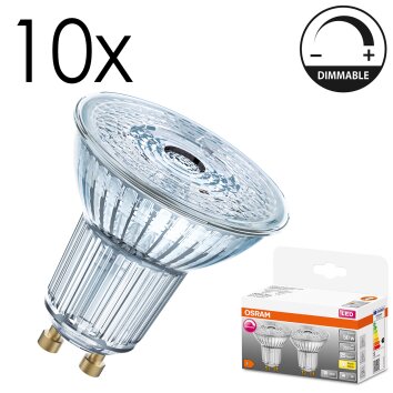 Osram lights GU10 LED 4.5 Watt warm white 350 Lumen
