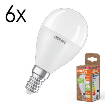 Osram lights E14 7.5 Watt warm white 806 Lumen