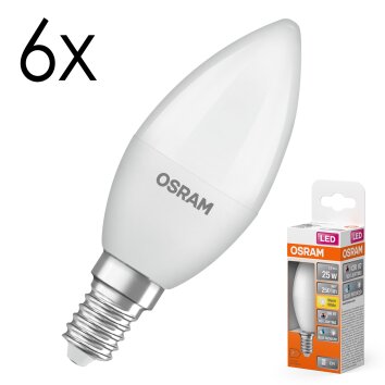 Osram lights E14 LED 2.8 Watt warm white 245 Lumen